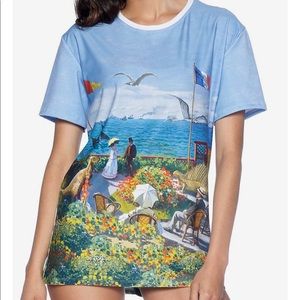 Blackmilk Jurassic art LA tee